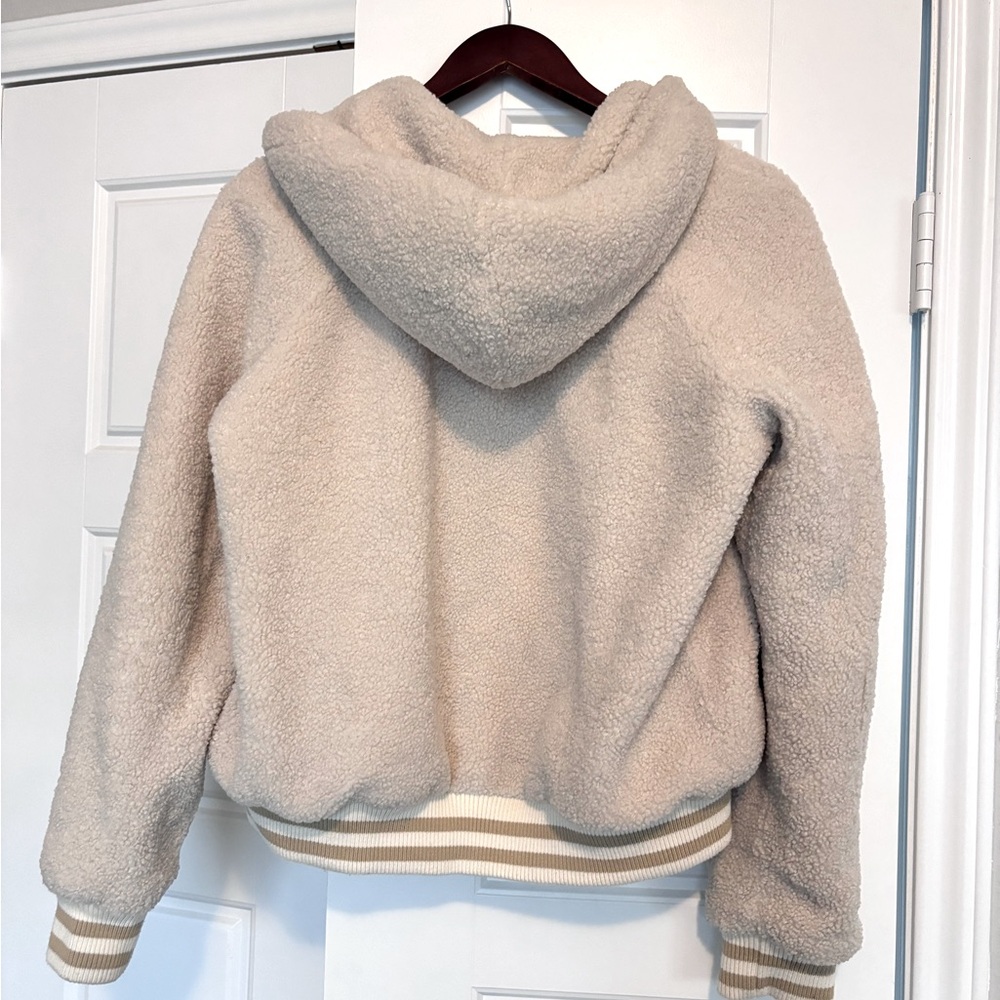 MOTHER The Zip Up Sherpa Hoodie S - Picture 3 of 5